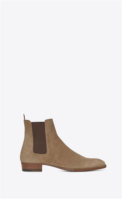 ysl chelsea boot|saint laurent suede chelsea boots.